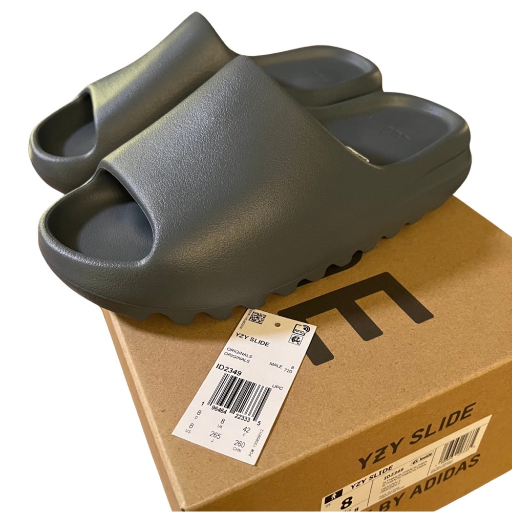 adidas | NWT Yeezy Slide ‘Slate Marine’ - M Size 8 / W Size 9